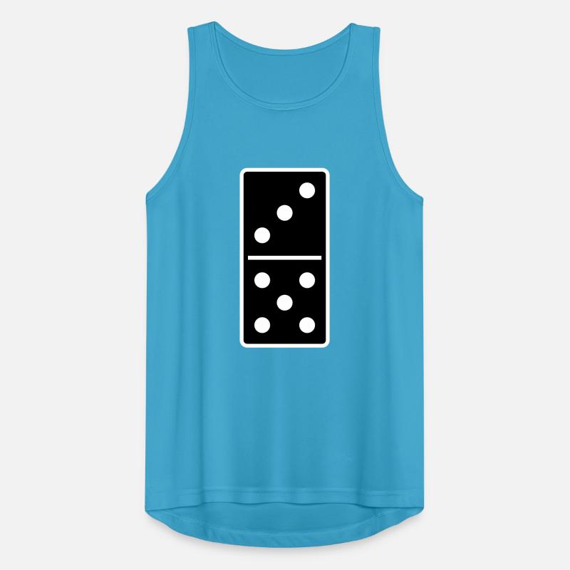 DOMINO STONE 3: 5 - VARIABLE COLOR - VECTOR DESIGN! Men's Breathable Tank Top
