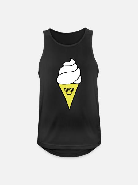 Icecream - Men's Breathable Tank Top - black