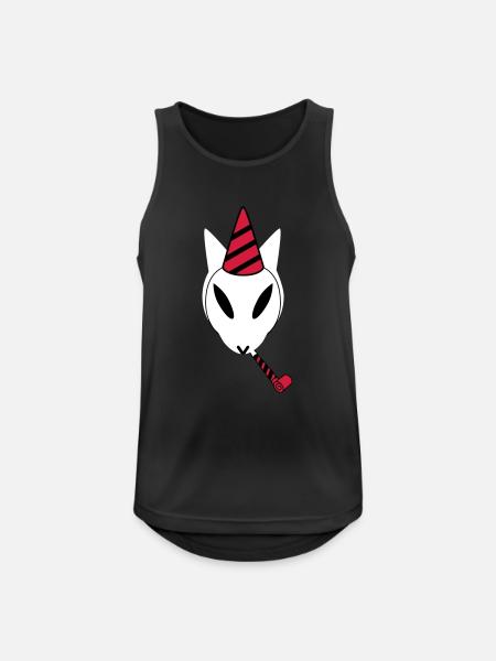 Partykuroeil - Men's Breathable Tank Top - black