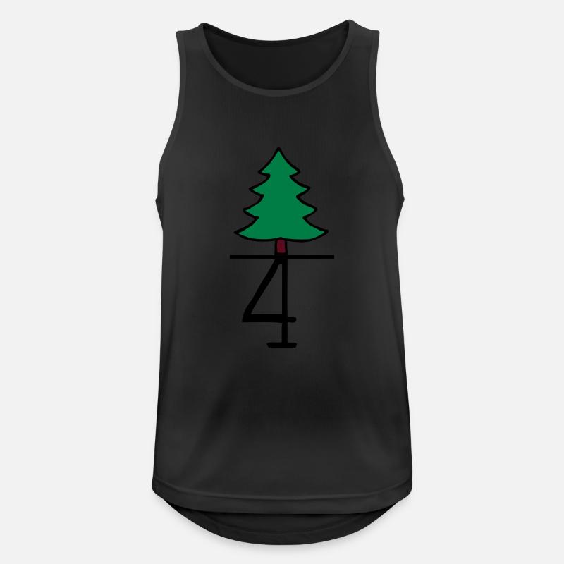 Waldviertel - Men's Breathable Tank Top - black