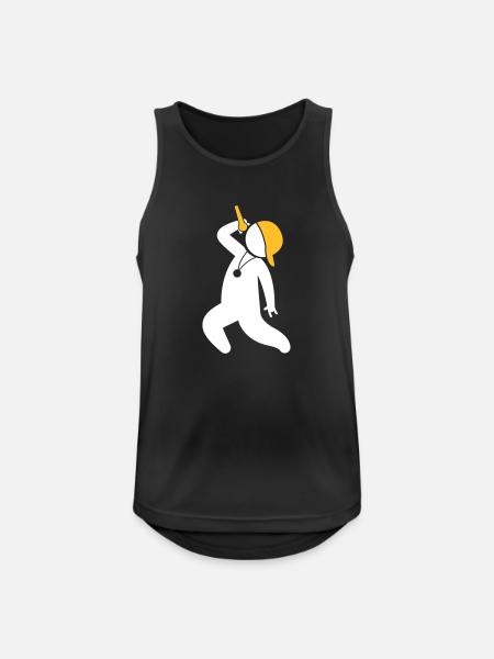 Hiphop Rapper - Men's Breathable Tank Top - black