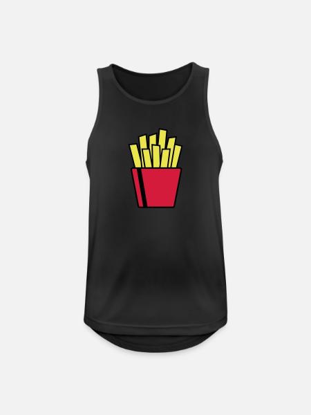 Frites - Débardeur respirant Homme - noir
