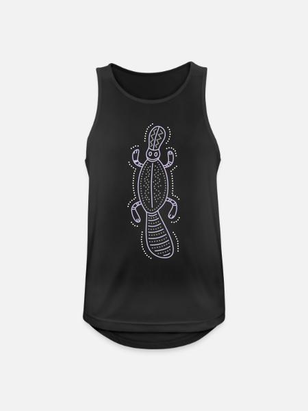 platypus - Men's Breathable Tank Top - black