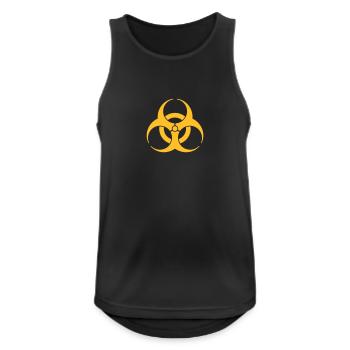 Biohazard - Débardeur respirant Homme - noir - Devant - Nick (188cm)