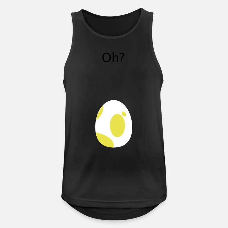 Ei Ausbrüten - Männer Tank Top atmungsaktiv - Schwarz