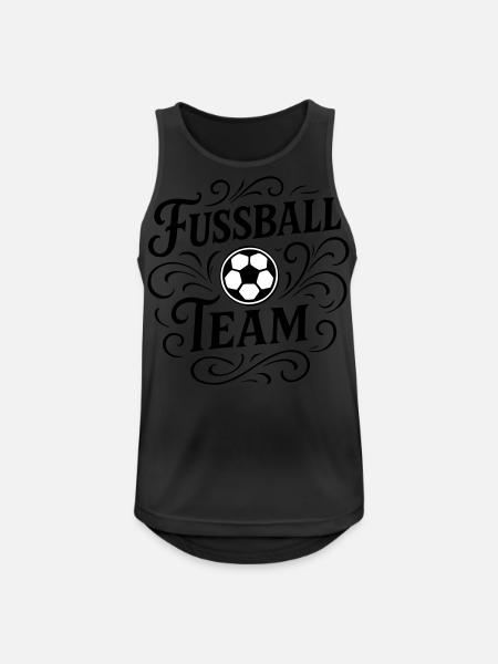 Soccer Team - Men's Breathable Tank Top - black