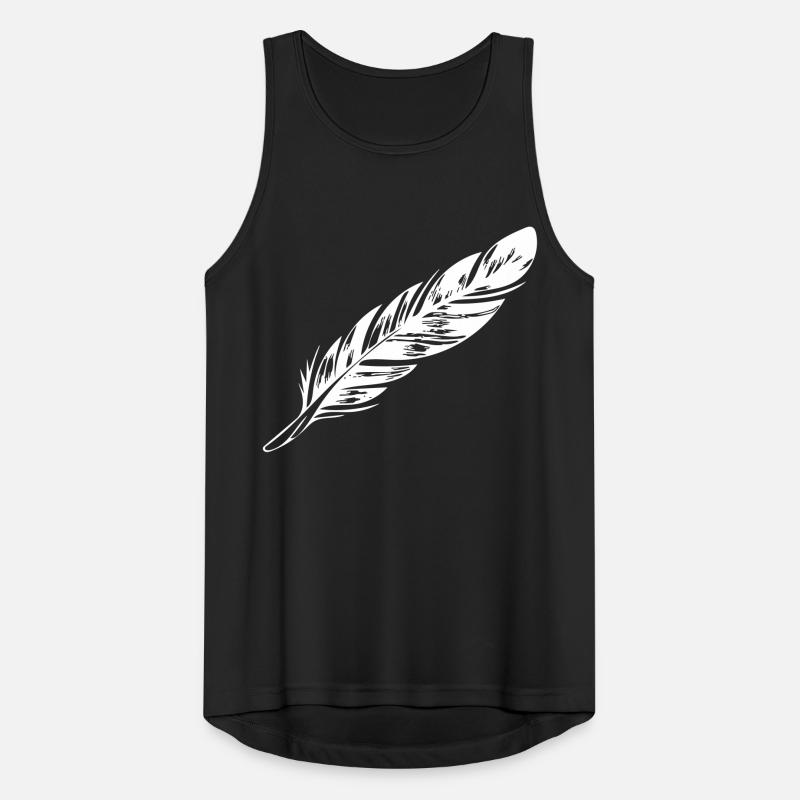Feder Männer Tank Top atmungsaktiv
