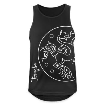 Chimera 03 - Men's Breathable Tank Top - black - Front - Nick (188cm)