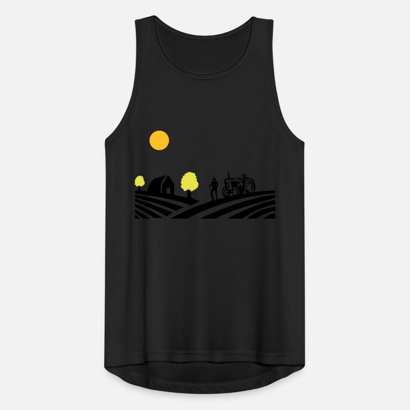 Tractor Farm Men's Breathable Tank Top