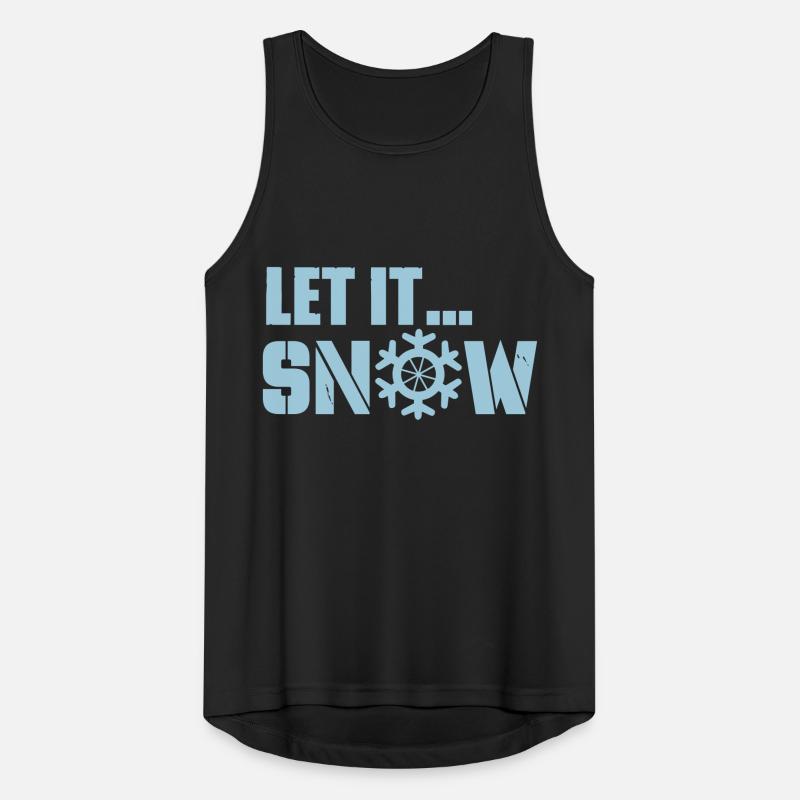 let it snow Men's Breathable Tank Top