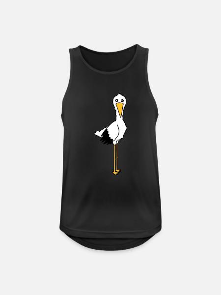 stork - Débardeur respirant Homme - noir