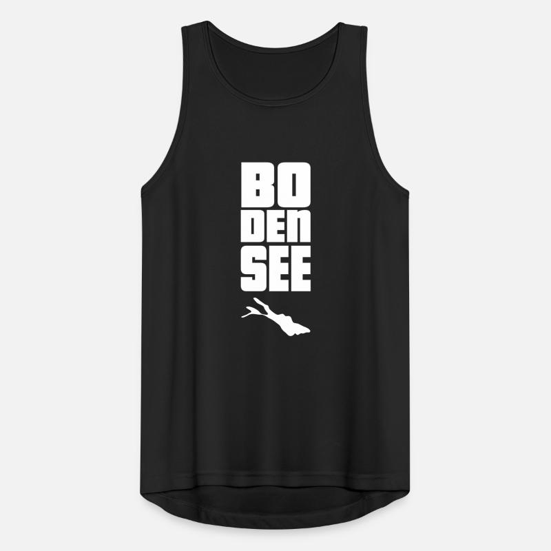 Bodensee Männer Tank Top atmungsaktiv