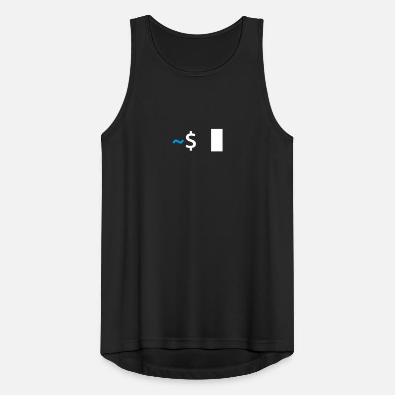 Linux Shell Command Männer Tank Top atmungsaktiv