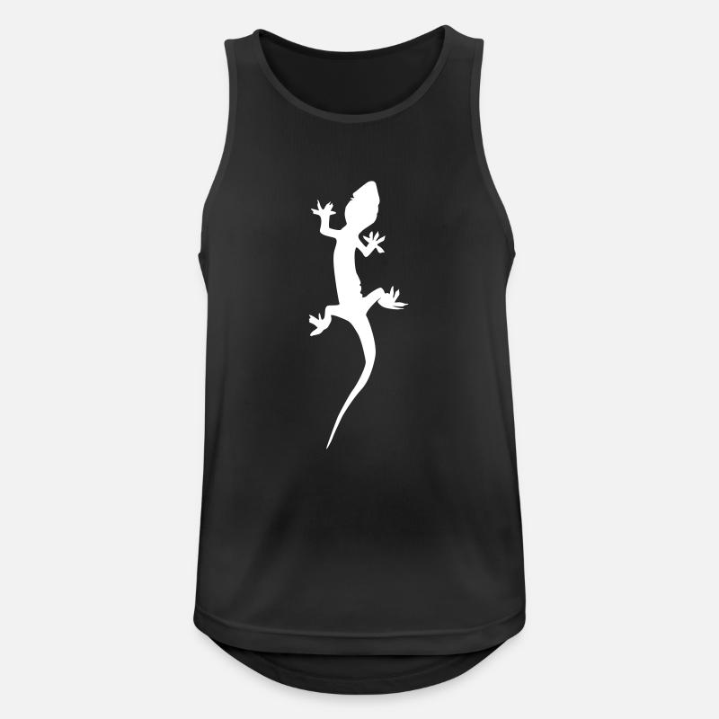 Gecko Lizard - Men's Breathable Tank Top - black