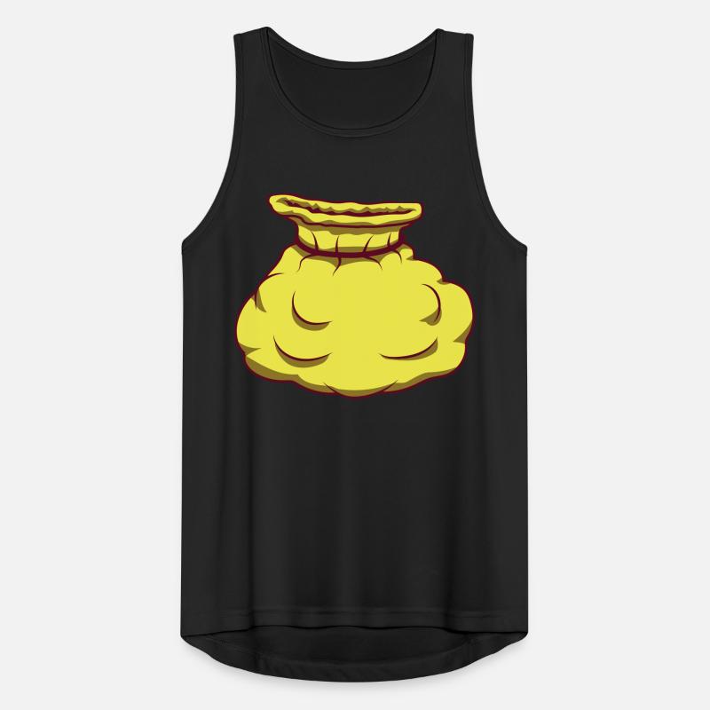 Gefüllter Comic Sack Männer Tank Top atmungsaktiv