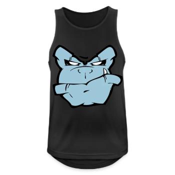 Gorilla Monster - Débardeur respirant Homme - noir - Devant - Nick (188cm)