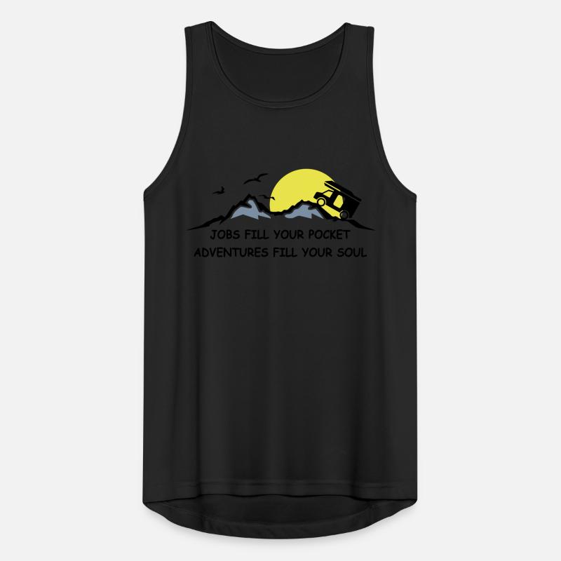 Reise - Adenteuer Männer Tank Top atmungsaktiv