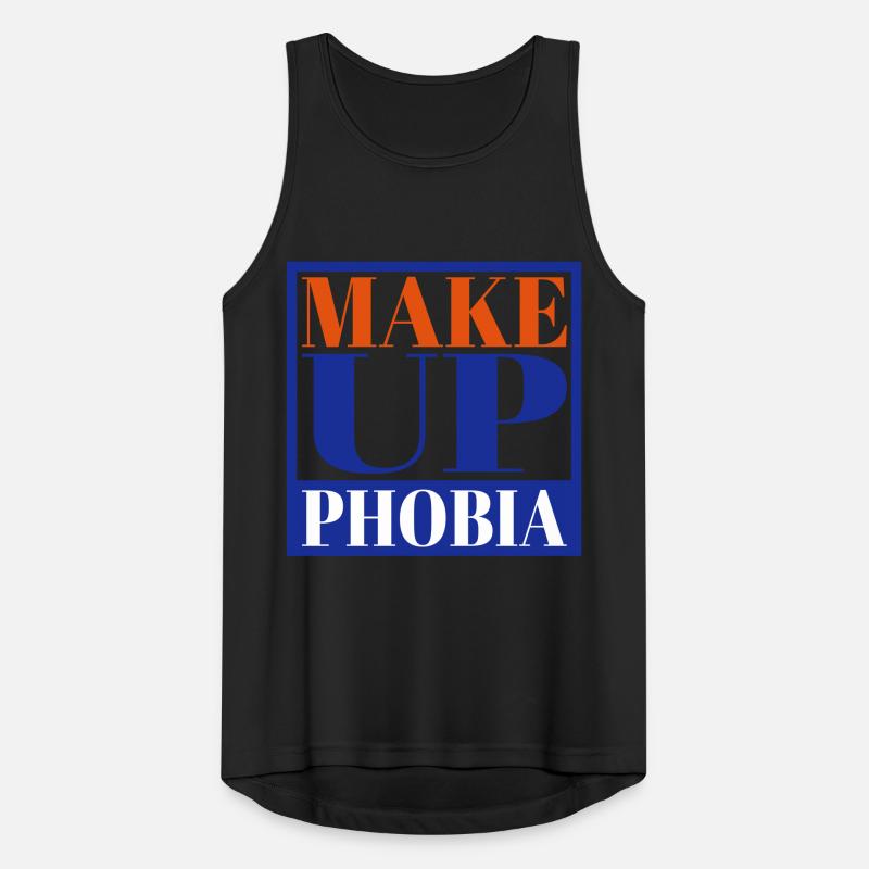 Make Up Phobia | Colors can be changed Men's Breathable Tank Top