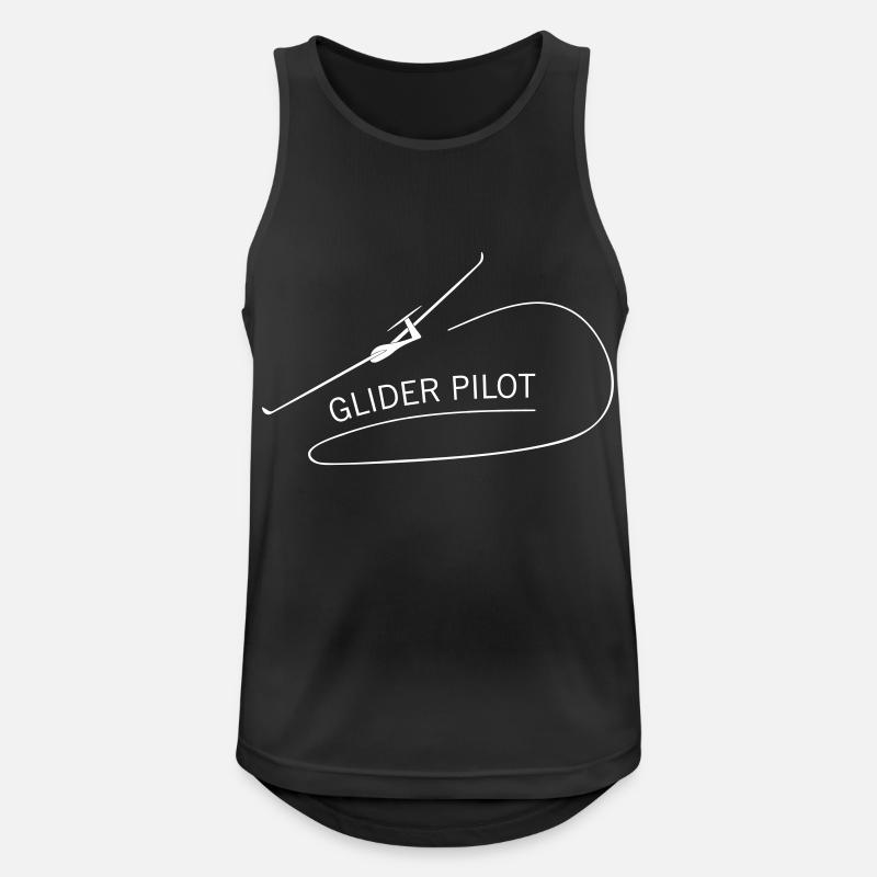 Glider Gliding Glider Glider - Men's Breathable Tank Top - black