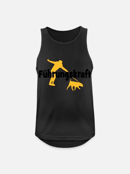 Hund - Men's Breathable Tank Top - black