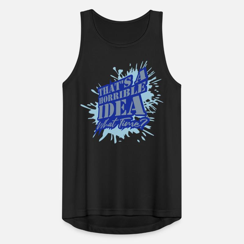 C’est une idée horrible Débardeur respirant Homme