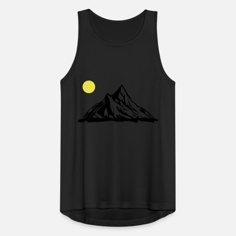 Berge Männer Tank Top atmungsaktiv