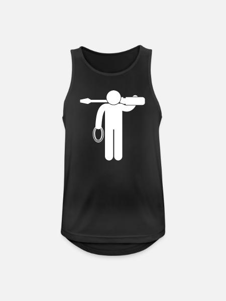 Elektroniker Elektriker Elektrotechniker - Männer Tank Top atmungsaktiv - Schwarz