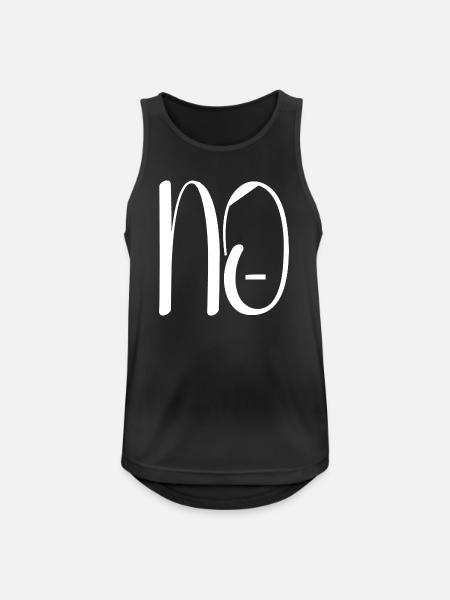 Gegen Nazis - Männer Tank Top atmungsaktiv - Schwarz
