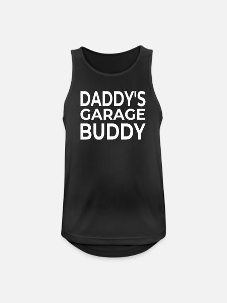 Garage - Männer Tank Top atmungsaktiv - Schwarz
