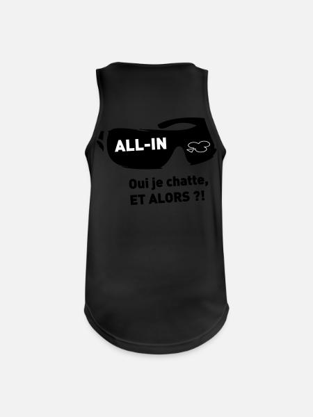 Chance - Men's Breathable Tank Top - black