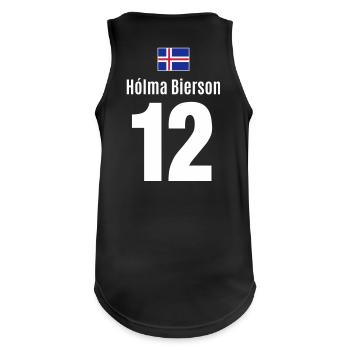 Bier saufen Sauftour Party besaufen Malle Island - Männer Tank Top atmungsaktiv - Schwarz - Hinten - Nick (188cm)