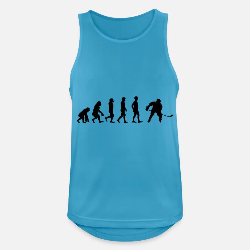 Evolution Eishockey | Evolution Ice hockey - Männer Tank Top atmungsaktiv - Saphirblau