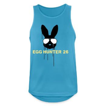 Egg Hunter 2026 Hase Ostern - Männer Tank Top atmungsaktiv - Saphirblau - Vorne - Nick (188cm)