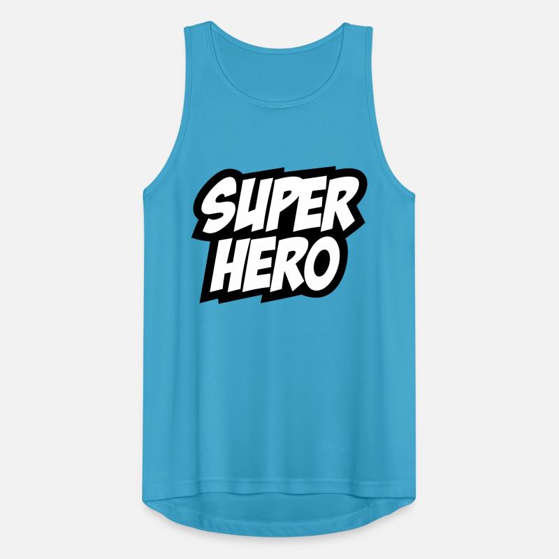 Superhelden, Superheld, superhero, comic, Chef Männer Tank Top atmungsaktiv