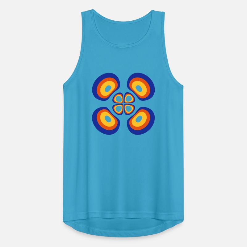Probability density Hydrogen atom (4,2,1) Men's Breathable Tank Top