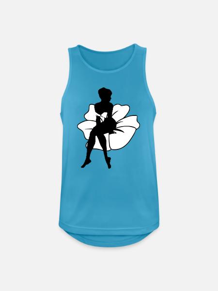 Mme Blume - Débardeur respirant Homme - bleu saphir