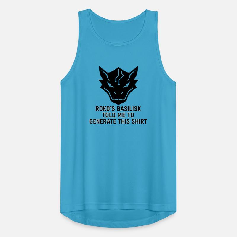 Generated by the Basilisk Men's Breathable Tank Top
