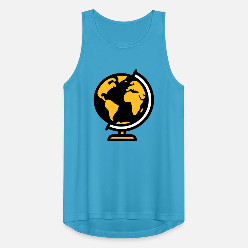 Globe Globe Earth School Men's Breathable Tank Top