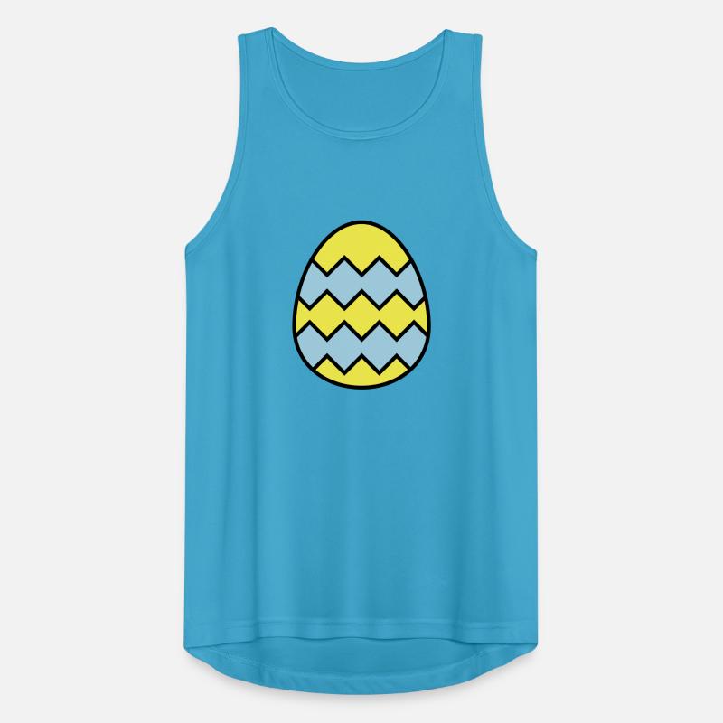 Easter egg jagged Men's Breathable Tank Top