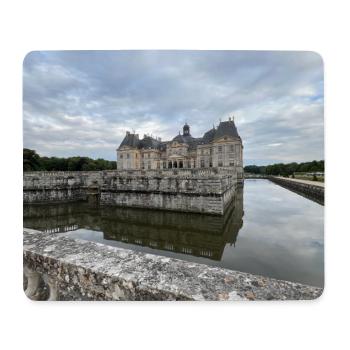 Château de Vaux le Vicomte  - Tapis de souris (format paysage) - blanc - Devant
