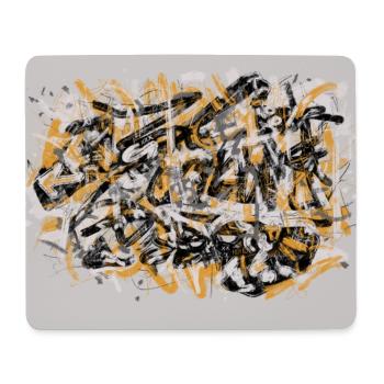 Tag ohne Gesicht - Mousepad (Querformat) - Weiß - Vorne