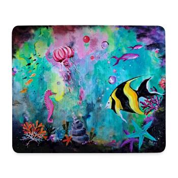 Récif corallien - Tapis de souris (format paysage) - blanc - Devant