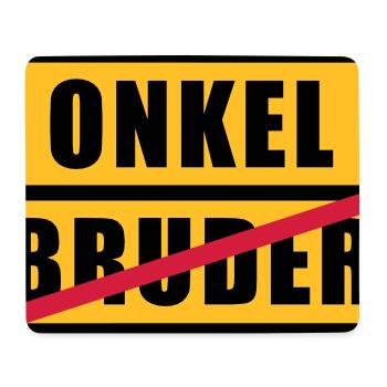 Bruder - Onkel - Mousepad (Querformat) - Weiß - Vorne