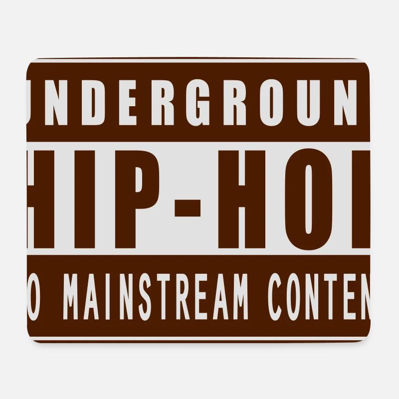 U-Hip-Hop - Mousepad (Querformat) - Weiß