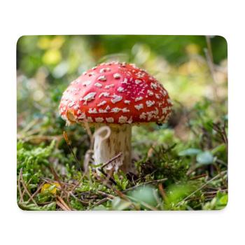 Fliegenpilz - Mousepad (Querformat) - Weiß - Vorne