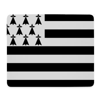 Bretagne ! - Tapis de souris (format paysage) - blanc - Devant