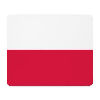 drapeau de la Pologne affiche Polen Pologne Pologne - Tapis de souris (format paysage) - blanc - Devant