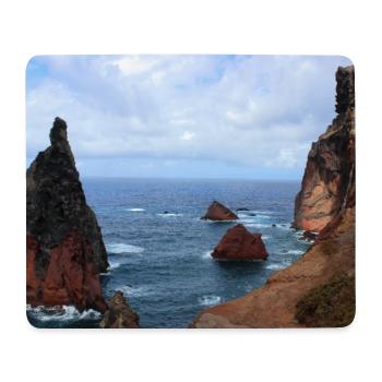 Madeira Portugal Poster - Mousepad (Querformat) - Weiß - Vorne