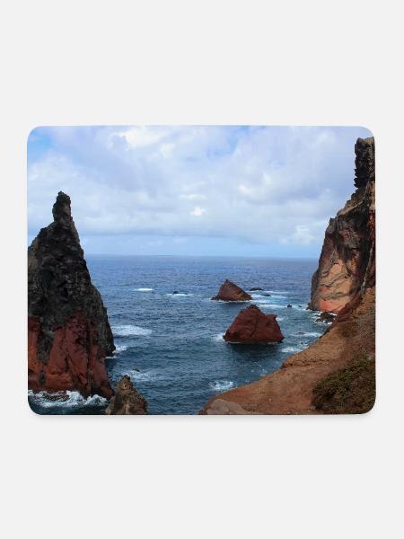 Madeira Portugal Poster - Mousepad (Querformat) - Weiß