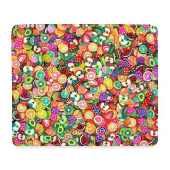 Ambiance colorée - Tapis de souris (format paysage) - blanc - Devant